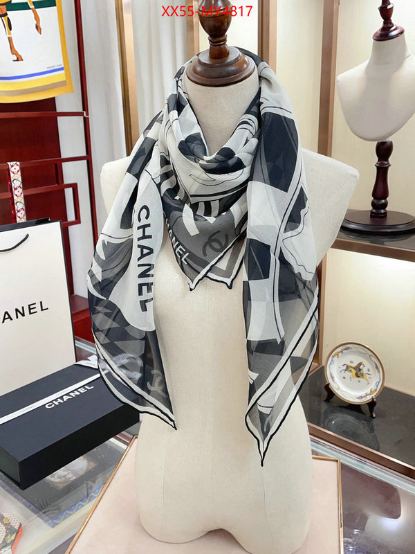 Scarf-Chanel high quality designer replica ID: MY4817 $: 55USD