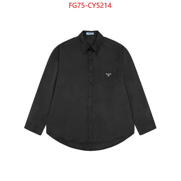 Clothing-Prada top perfect fake ID: CY5214 $: 75USD