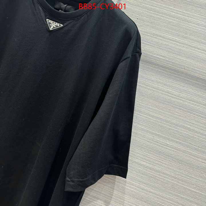 Clothing-Prada luxury fake ID: CY3401 $: 85USD