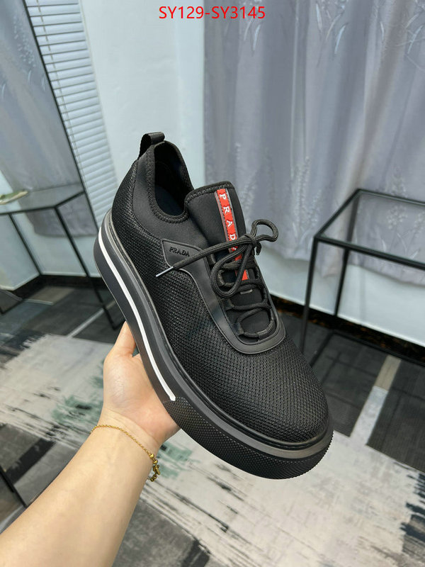 Men shoes-Prada outlet sale store ID: SY3145 $: 129USD