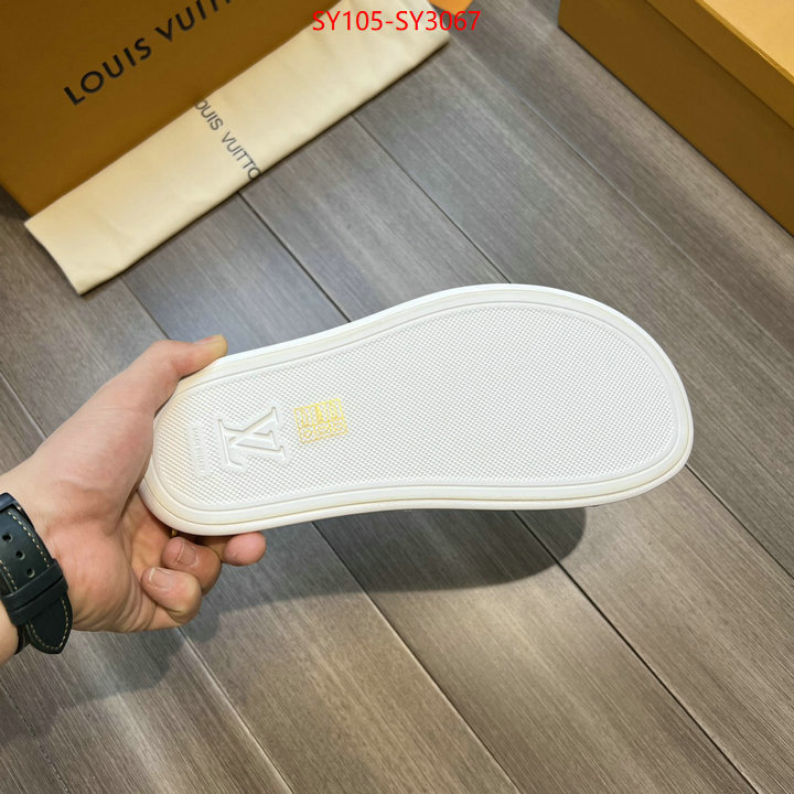 Men Shoes-LV is it illegal to buy dupe ID: SY3067 $: 105USD