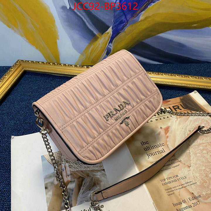 Prada Bags (4A)-Diagonal- online china ID: BP3612 $: 92USD