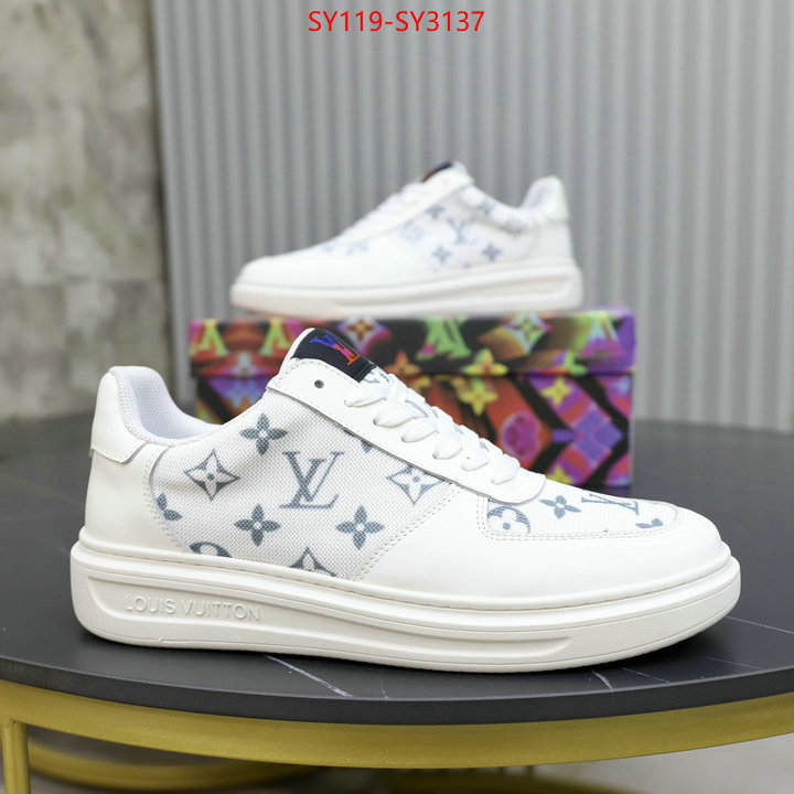 Men Shoes-LV buy the best high quality replica ID: SY3137 $: 119USD