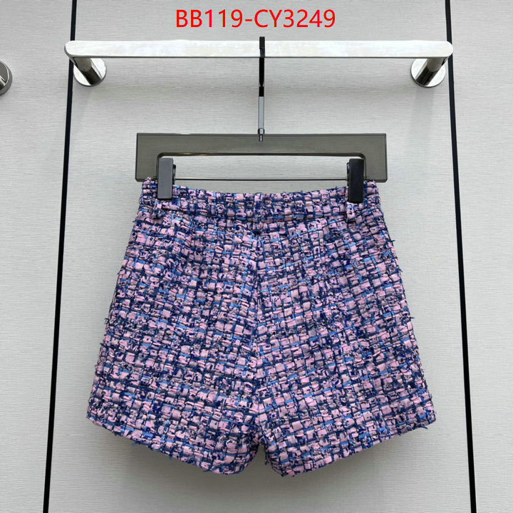 Clothing-Chanel 2023 aaaaa replica customize ID: CY3249 $: 119USD