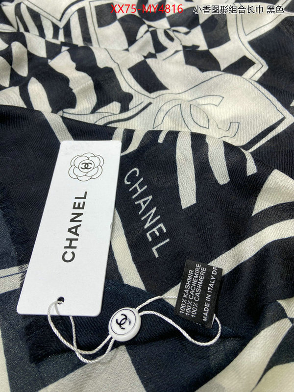 Scarf-Chanel buy cheap replica ID: MY4816 $: 75USD