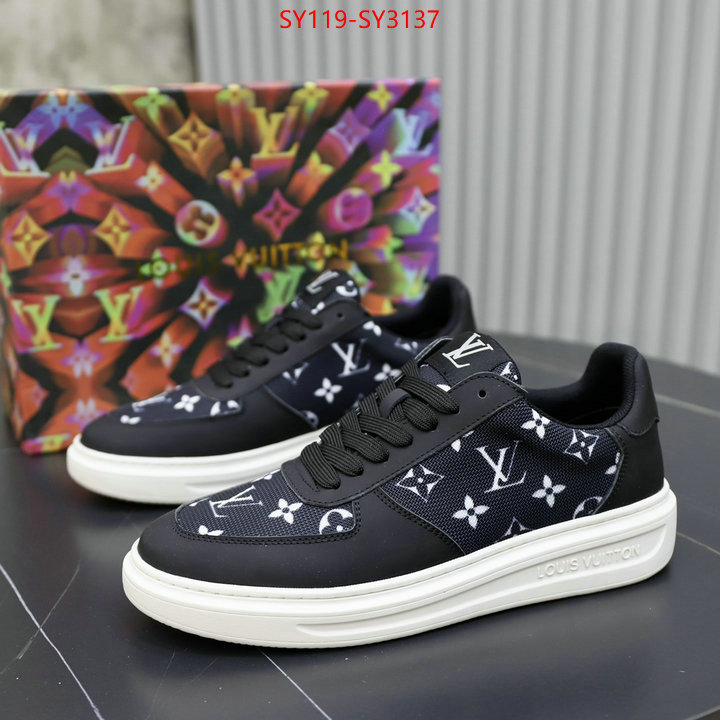 Men Shoes-LV buy the best high quality replica ID: SY3137 $: 119USD