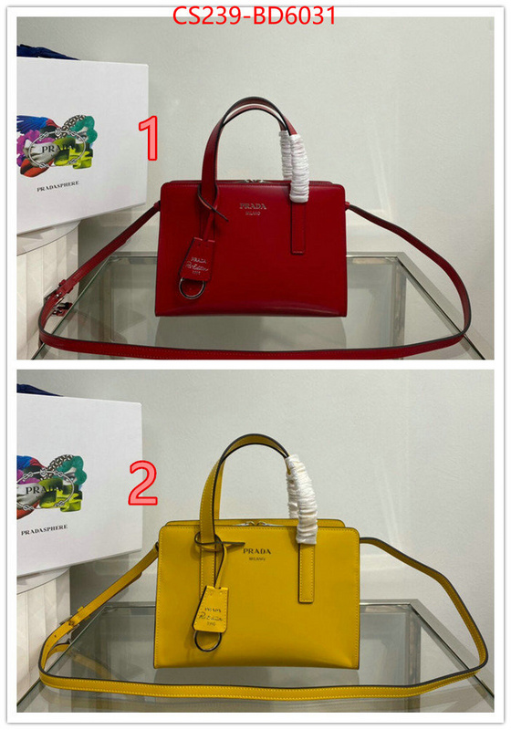 Prada Bags (TOP)-Diagonal- designer wholesale replica ID: BD6031 $: 239USD