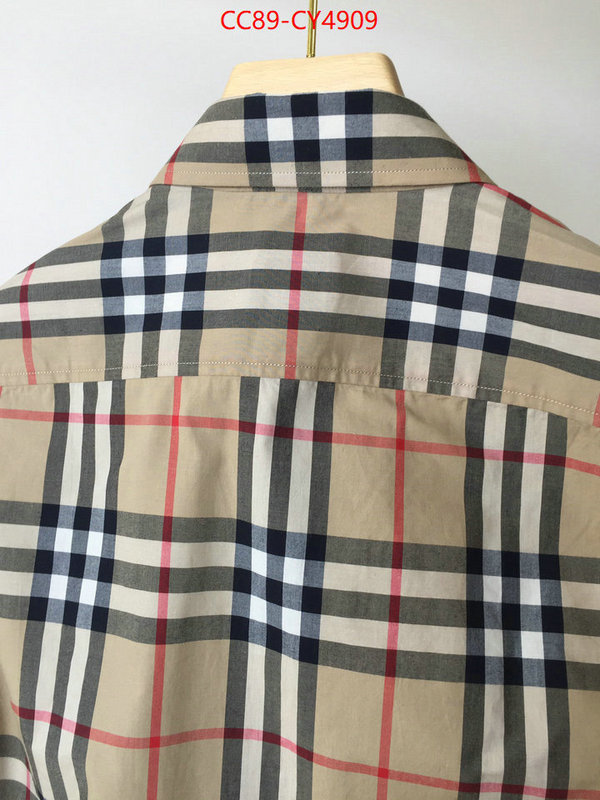 Clothing-Burberry buy cheap ID: CY4909 $: 89USD