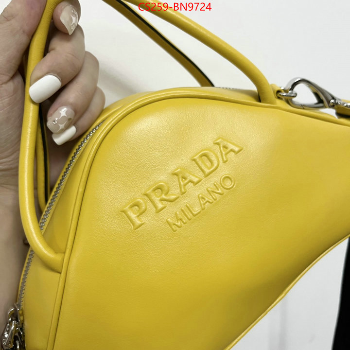 Prada Bags (TOP)-Diagonal- wholesale china ID: BN9724 $: 259USD