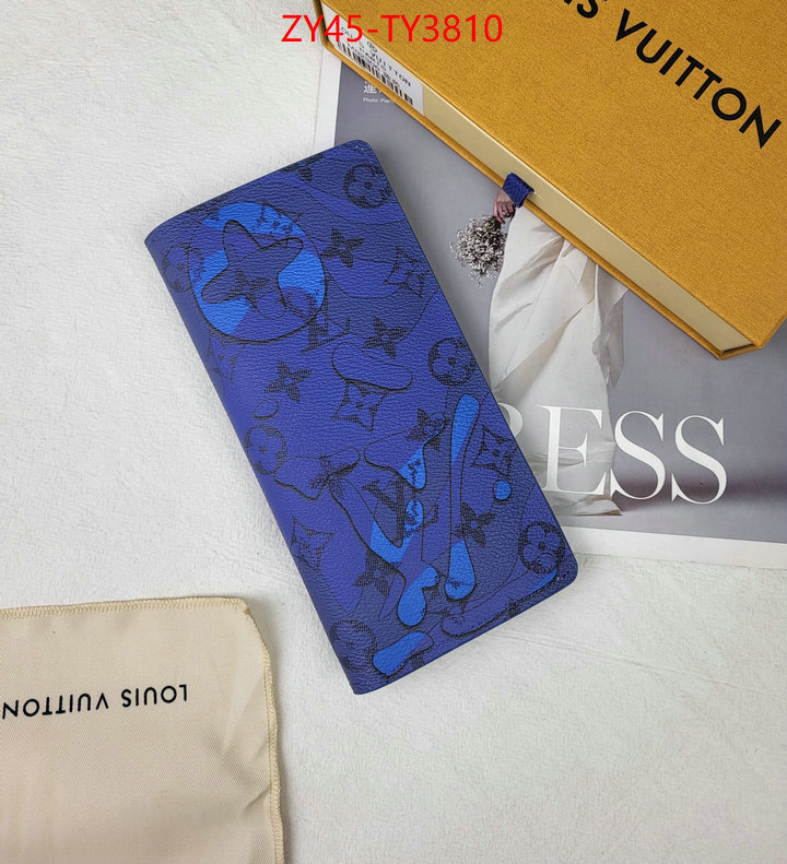 LV Bags(4A)-Wallet knockoff ID: TY3810 $: 45USD