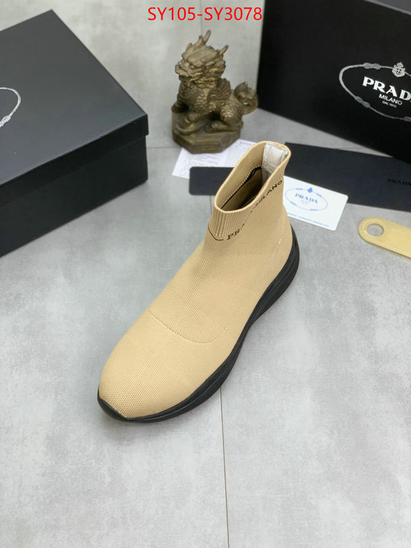 Men shoes-Prada fake high quality ID: SY3078 $: 105USD