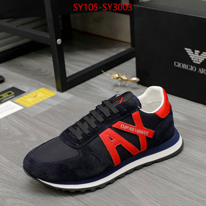 Men shoes-Armani first copy ID: SY3003 $: 105USD