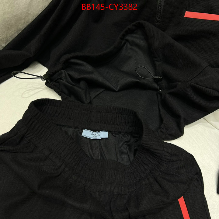 Clothing-Prada replica us ID: CY3382 $: 145USD