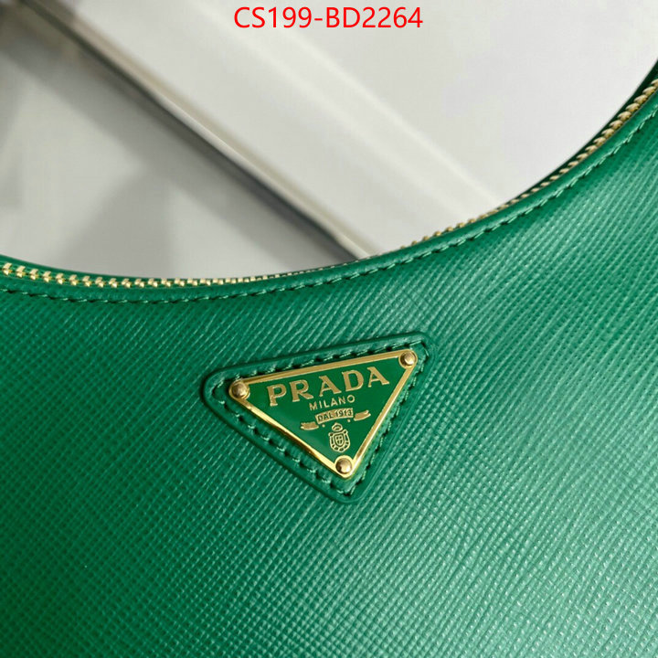 Prada Bags (TOP)-Re-Edition 2000 buy 2023 replica ID: BD2264 $: 199USD