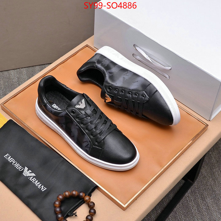 Men shoes-Armani designer ID: SO4886 $: 99USD