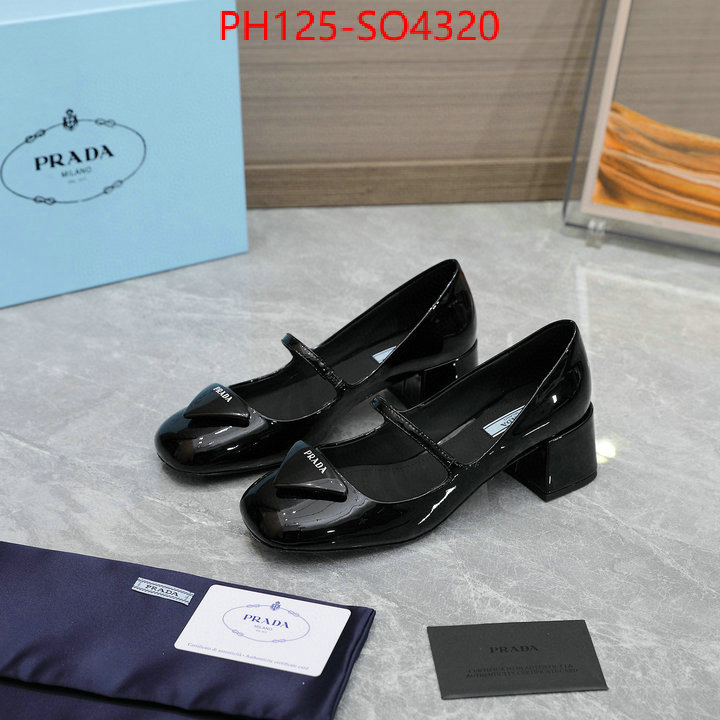 Women Shoes-Prada top quality fake ID: SO4320 $: 125USD