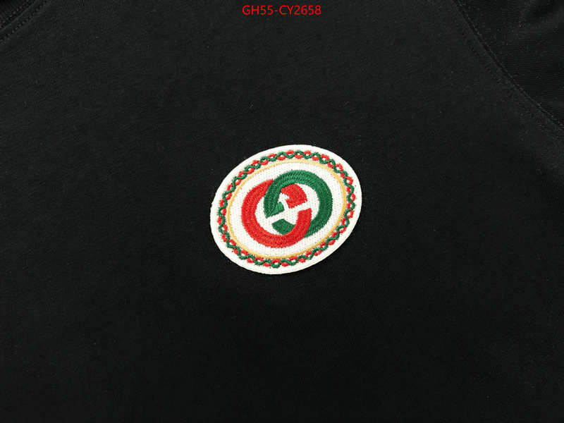 Clothing-Gucci online sale ID: CY2658 $: 55USD