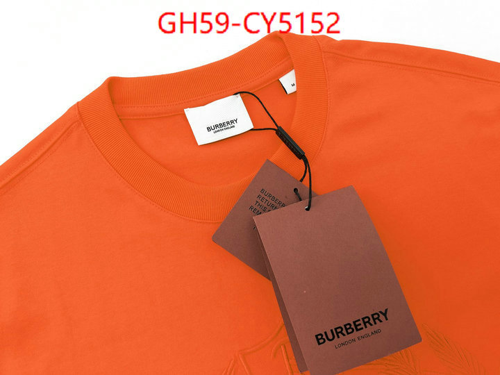 Clothing-Burberry buy high-quality fake ID: CY5152 $: 59USD