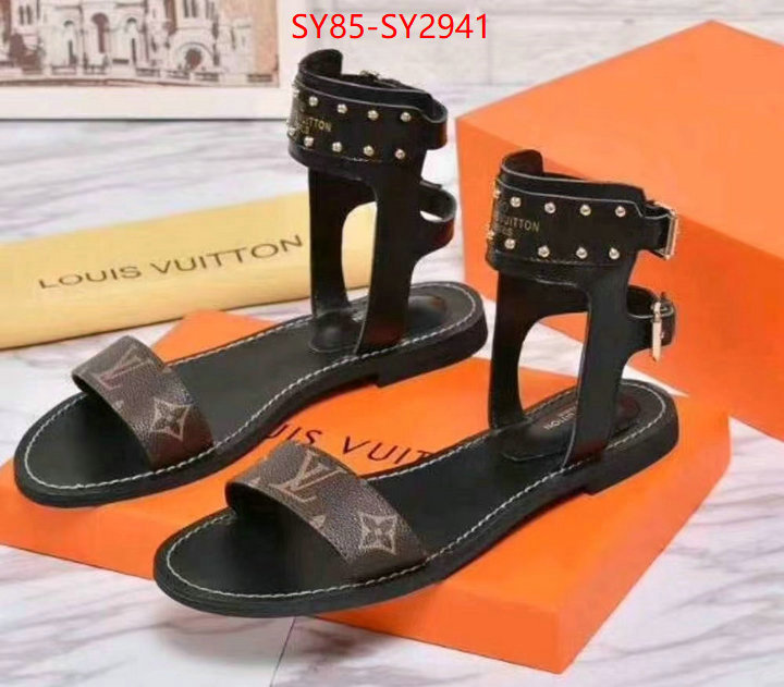 Women Shoes-LV how to find replica shop ID: SY2941 $: 85USD