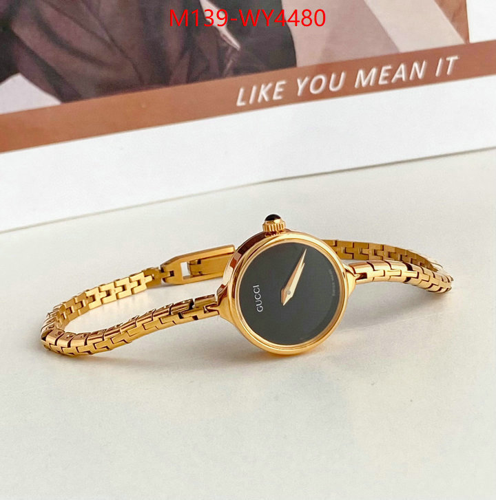 Watch(4A)-Gucci best quality designer ID: WY4480 $: 139USD