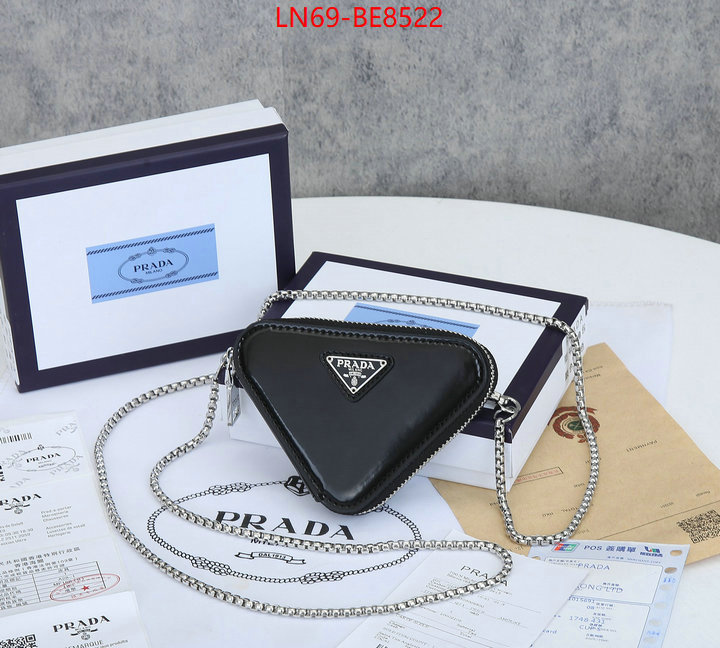 Prada Bags (4A)-Triangle where to buy fakes ID: BE8522 $: 69USD