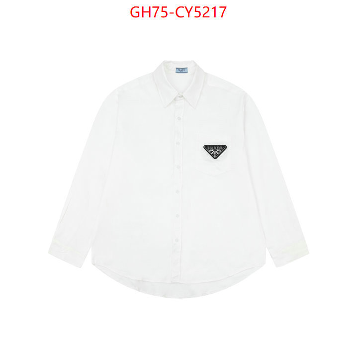 Clothing-Prada online ID: CY5217 $: 75USD