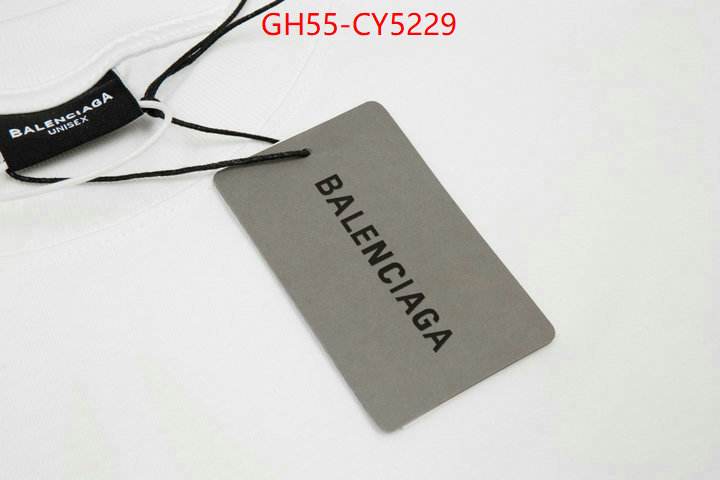 Clothing-Balenciaga top quality designer replica ID: CY5229 $: 55USD