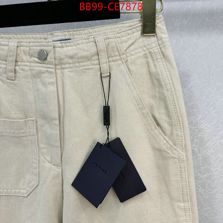 Clothing-Prada cheap replica designer ID: CE7878 $: 99USD