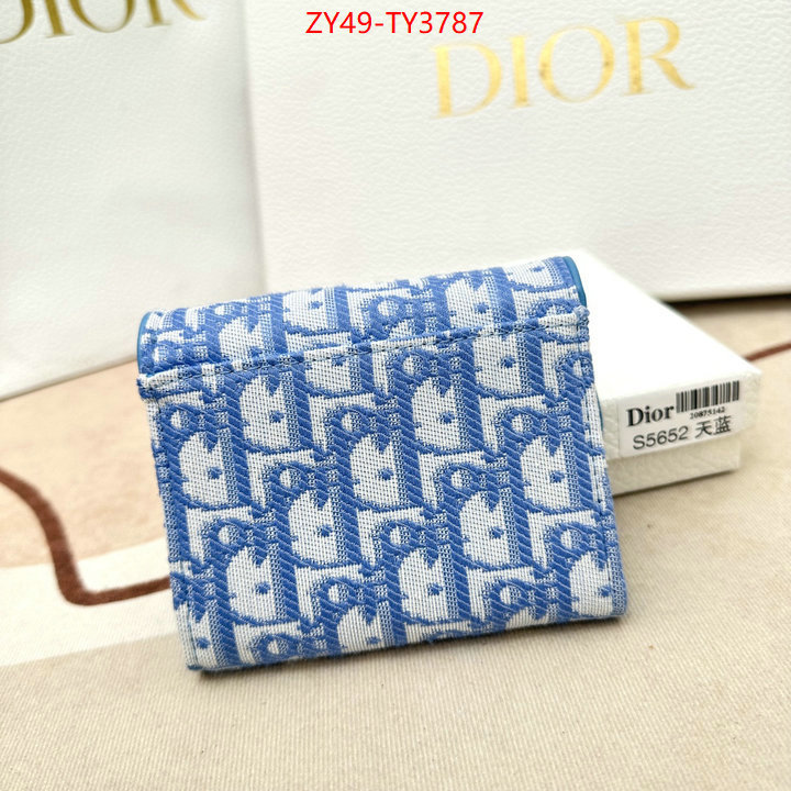 Dior Bags(4A)-Wallet- high quality replica ID: TY3787 $: 49USD