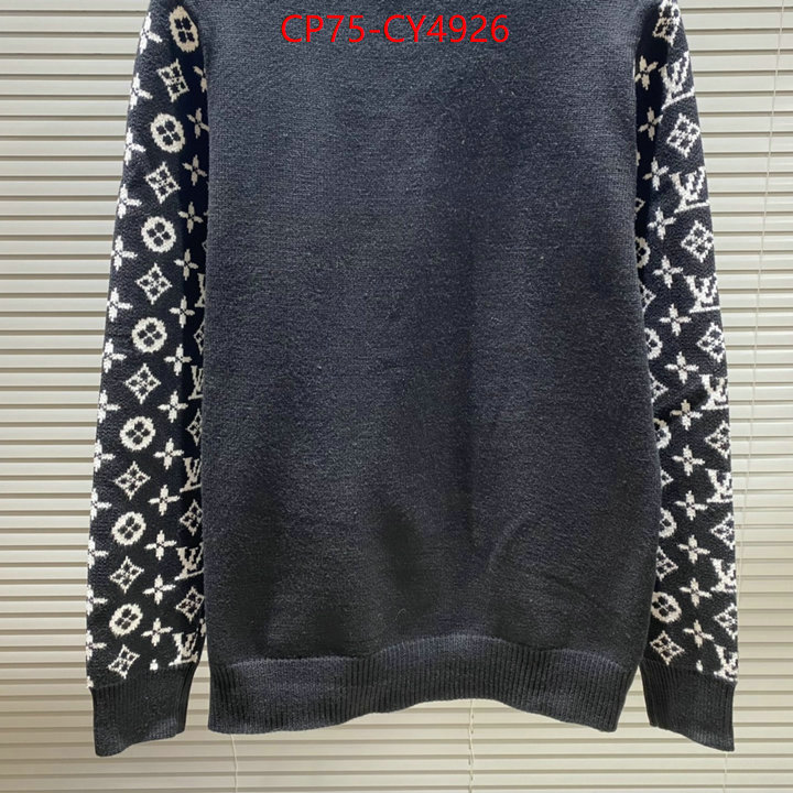 Clothing-LV top perfect fake ID: CY4926 $: 75USD