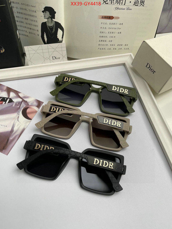 Glasses-Dior we provide top cheap aaaaa ID: GY4418 $: 39USD