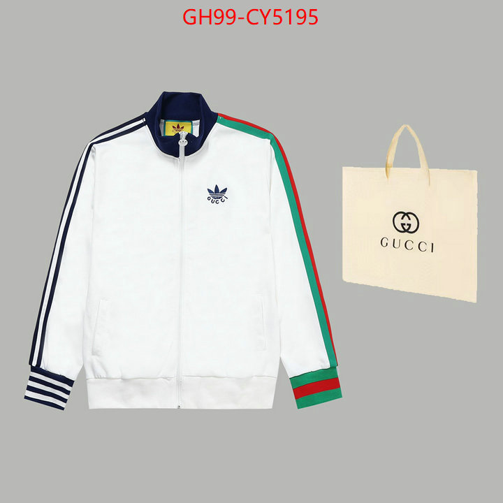 Clothing-Gucci buy cheap ID: CY5195 $: 99USD