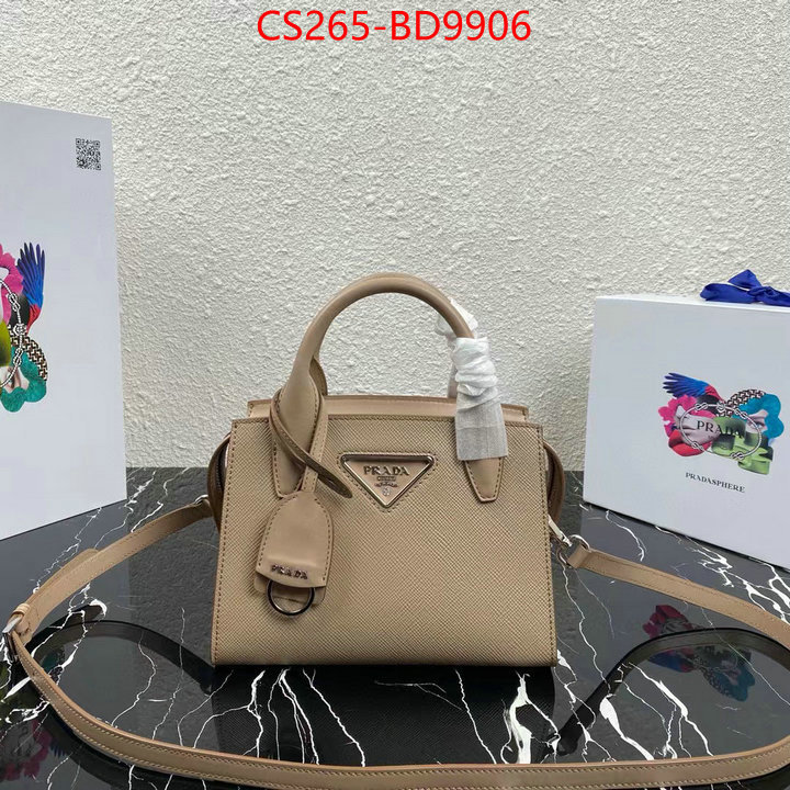 Prada Bags (TOP)-Diagonal- top grade ID: BD9906 $: 265USD