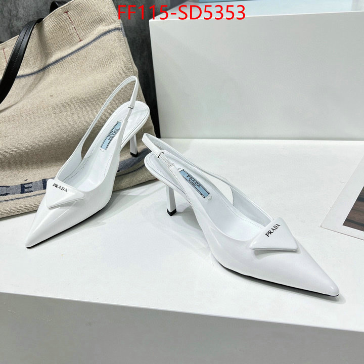 Women Shoes-Prada new 2023 ID: SD5353 $: 115USD