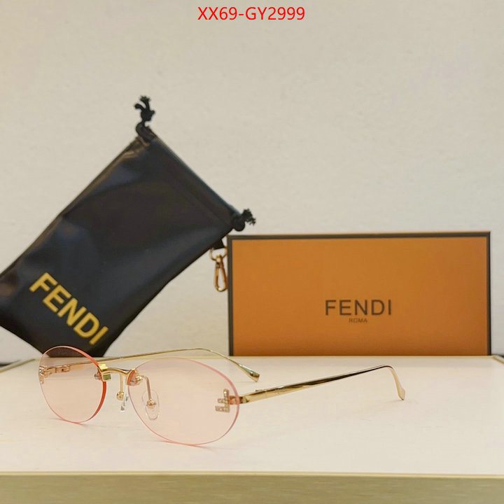 Glasses-Fendi best website for replica ID: GY2999 $: 69USD
