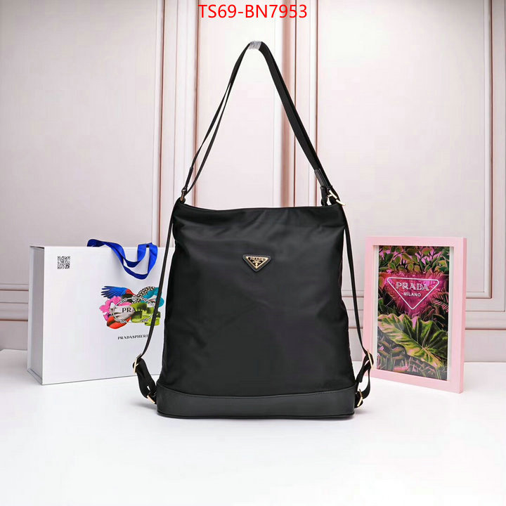 Prada Bags (4A)-Handbag- what's best ID: BN7953 $: 69USD