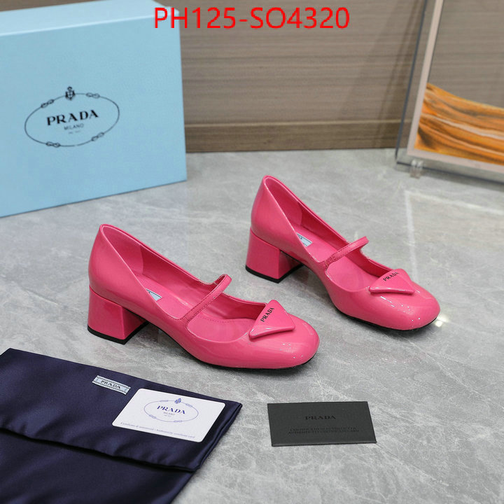 Women Shoes-Prada top quality fake ID: SO4320 $: 125USD