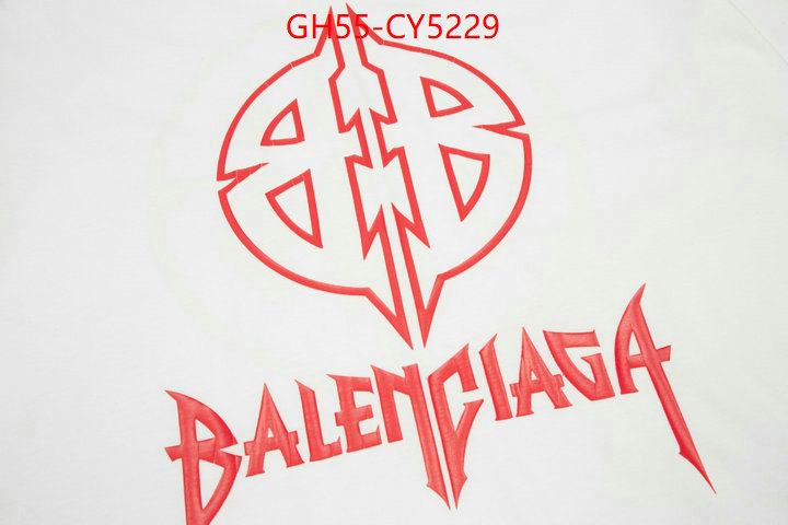 Clothing-Balenciaga top quality designer replica ID: CY5229 $: 55USD