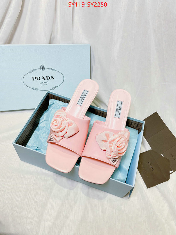 Women Shoes-Prada 2023 replica wholesale cheap sales online ID: SY2250 $: 119USD
