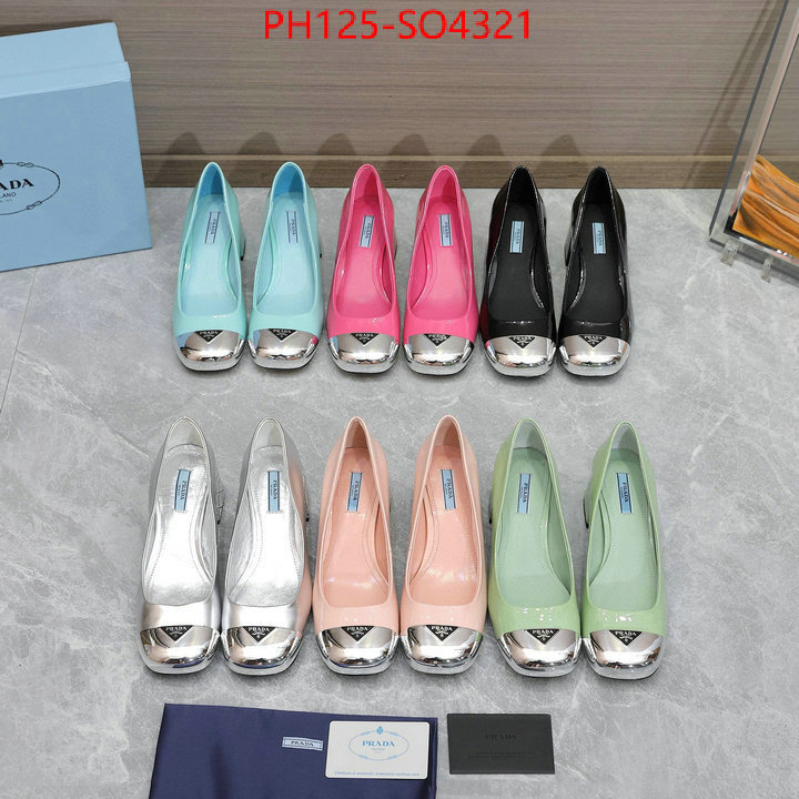 Women Shoes-Prada buy best quality replica ID: SO4321 $: 125USD