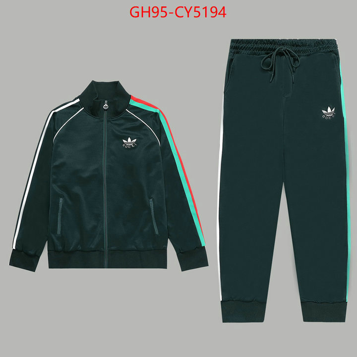 Clothing-Gucci 1:1 replica ID: CY5194 $: 95USD