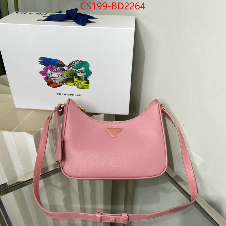 Prada Bags (TOP)-Re-Edition 2000 buy 2023 replica ID: BD2264 $: 199USD