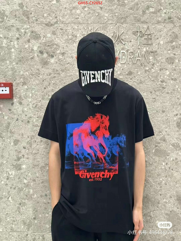 Clothing-Givenchy wholesale designer shop ID: CY2652 $: 55USD