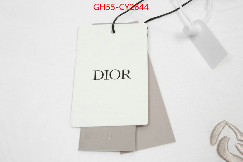 Clothing-Dior fashion replica ID: CY2644 $: 55USD