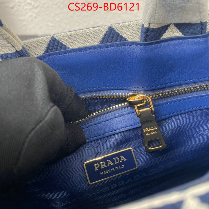 Prada Bags (TOP)-Handbag- what are the best replica ID: BD6121 $: 269USD