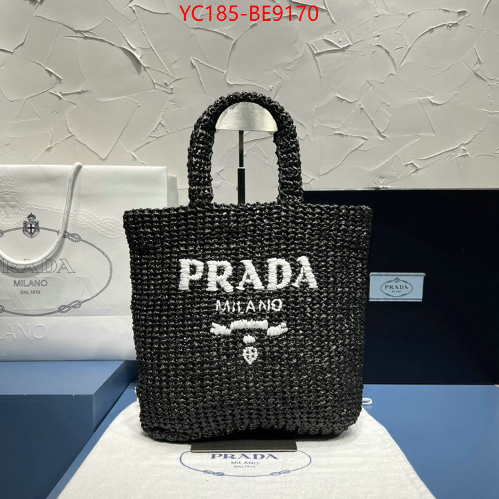 Prada Bags (TOP)-Handbag- shop ID: BE9170 $: 185USD