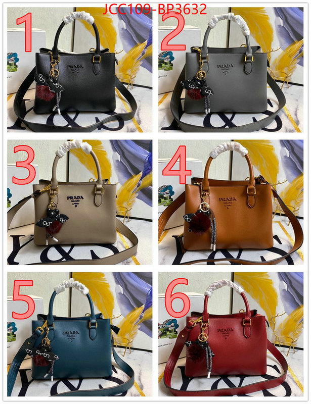 Prada Bags (4A)-Handbag- buying replica ID: BP3632 $: 109USD