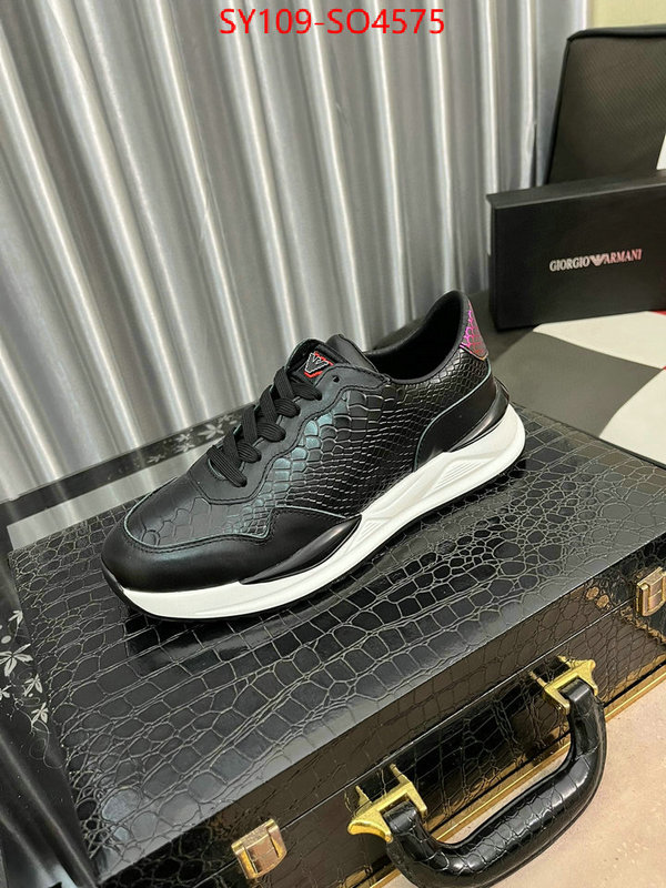 Men shoes-Armani aaaaa replica ID: SO4575 $: 109USD