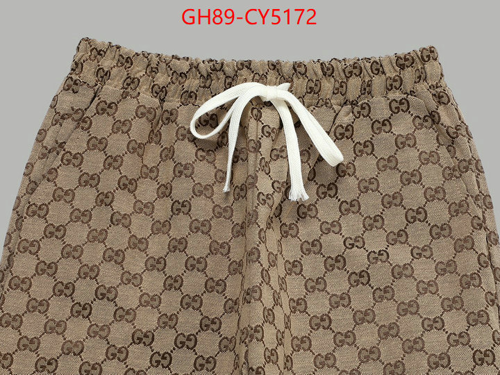 Clothing-Gucci luxury cheap ID: CY5172 $: 89USD