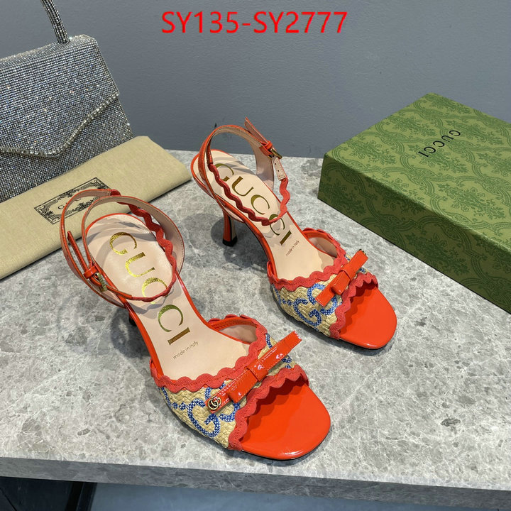 Women Shoes-Gucci highest quality replica ID: SY2777 $: 135USD